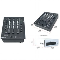 Console de mixage professionnelle M6 USB 6 canaux série DJ mini amplificateur écho usb son numérique contrôleur dj table de mixage audio