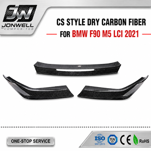 Alerón Delantero de Fibra de Carbono Estilo CS para BMW F90 M5 LCI <span class=keywords><strong>2021</strong></span>+ - Product Image 1