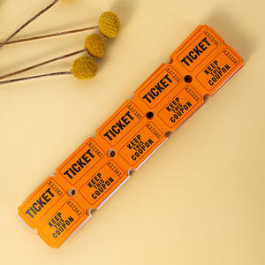 Tickets de loterie à tirette personnalisés en vrac Matériau étanche pour les centres de <span class=keywords><strong>casino</strong></span> et d'arcade - Product Image 6