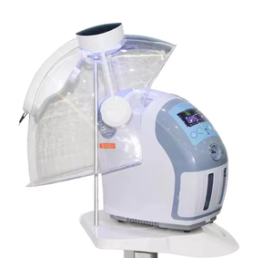 Nouvelle machine à oxygène hyperbare pour salon de beauté, usage commercial, jet d'oxygène pour le visage, rajeunissement, anti-âge, écran tactile, masque à oxygène en forme de dôme - Product Image 1