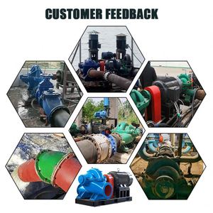 Pompe centrifuge horizontale à double aspiration à corps divisé série CZME Sh anti-cavitation pour projets de conservation de l'eau - Product Image 5