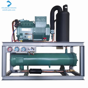 Complete Set Medium <strong>Low</strong> Temperature Cold <strong>Storage</strong> Equipment Bitzer Special Refrigeration <strong>Unit</strong> Semi Enclosed Condensing <strong>Units</strong> - Product Image 1