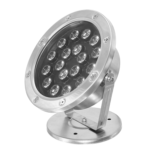 Projecteur led étanche conforme à la norme DMX512, <span class=keywords><strong>spot</strong></span> lumineux submergé pour un étang, 18x15x1W - Product Image 5