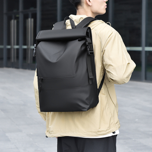 Sac à dos tendance grande capacité à fermeture éclair, sac à dos <span class=keywords><strong>de</strong></span> sport, sac pour ordinateur portable pour étudiants et professionnels - Product Image 2