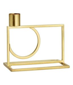 Único tarro de vela antiguo innovador oro candelero de aluminio para el hogar y bodas - Product Image 5