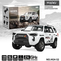 Authentique 2.4G TRASPED 1/18 Toyoto 4RUNNER RC SUV Truck Contrôle proportionnel complet et mises à niveau