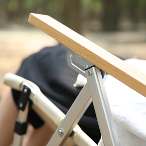 Comfortable Single <strong>Outdoor</strong> <strong>Chair</strong> High Back Australia Folding <strong>Chairs</strong> With an Adjustable Backrest <strong>Comfy</strong> for Backyard Camping - Product Image 4