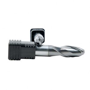 Fresa de extremo esférico de 6 mm OEM/ODM, 2 filos, recubierta de AlTiN, brocas de fabricante - Product Image 3