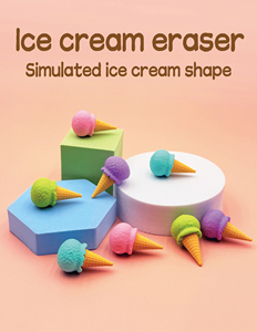 Khuyến Mại Văn Phòng Phẩm Bánh Hình Dạng Tẩy Ice Cream Hamburger Thực Phẩm Tẩy Và Hot Bán Mini <span class=keywords><strong>3D</strong></span> Tẩy Cho Trẻ Em - Product Image 6