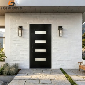Porte d'entrée commerciale de style moderne GS, en métal fini, pour les entreprises - Product Image 6
