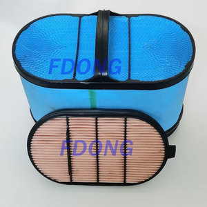 28130-7w100 28130-7w101 281307w100 281307w101 वायु क्लीनर आंतरिक + आंतरिक + बाहरी अंडाकार - Product Image 2