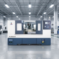 Machine-outil CNC à prix d'usine YY-STA36, double broche, 4000 tr/min, haute précision, tour-fraiseuse CNC