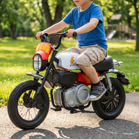 Moto électrique 24V puissante sous licence, 250W, avec moteur brushless, pour enfant de 7 ans, en plastique