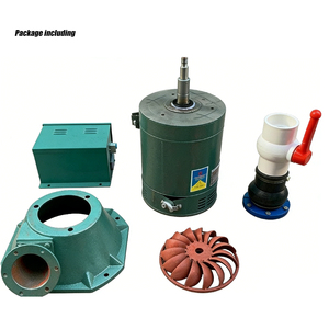 Générateur hydroélectrique 5000W monophasé 220V/110V et options triphasées 380V/400V, démarrage à faible couple, générateur hydroélectrique Pelton - Product Image 4