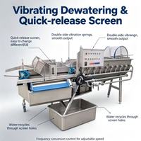 Groente- en fruitkoel- en wasmachine 800-1000KG/H, productielijnapparatuur voor de verwerking van landbouwproducten