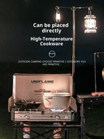 Offre Spéciale Table pliante légère et moderne Table de camping en plein air Équipement de pique-nique Portable Facile à emballer avec support de lumière