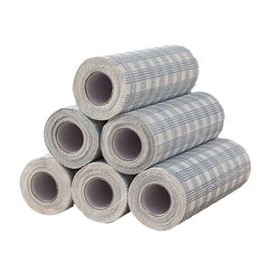 Chiffons de nettoyage de cuisine Yiwu, bleu à carreaux, extra épais, grands rouleaux, pour l'élimination de la graisse et la vaisselle - Product Image 4