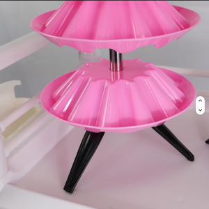 Expositor Giratorio 360° para Salón de Uñas, Soporte de Almacenamiento de 3 Niveles para Esmaltes, Nuevo Diseño, Bandeja para Esmaltes - Product Image 3