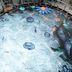 Led Digital Floor Tile Light Display Bar Luminous Led Screen para Floor Led Floor Ties - Product Image 2