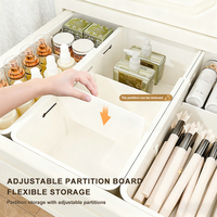 Organizador de Cajones Expandible al por Mayor, Divisor de Cajones de Plástico Ajustable, Organizador de Almacenamiento de Cajones de PP para Cocina, Baño y Tocador