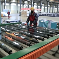Verre ultra-clair à faible teneur en fer de 1 à 19 mm sur mesure, fabriqué en Chine, pour murs-rideaux de villas, cabines de douche et panneaux de vitrine