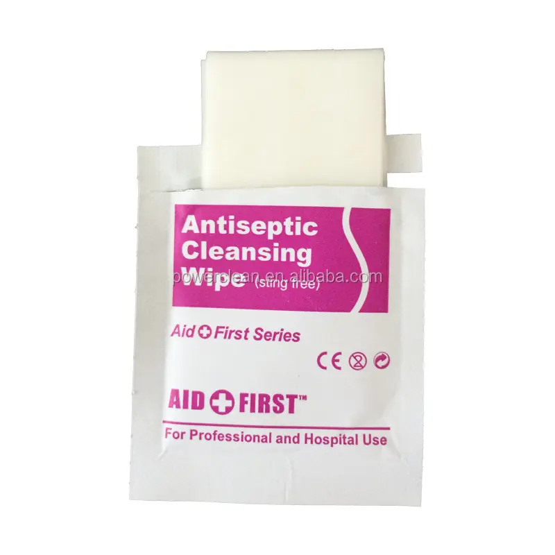 OEM High Quality Alcohol free Benzalkonium Chloride Antiseptic Wipe Disinfecting Non Woven Wipes