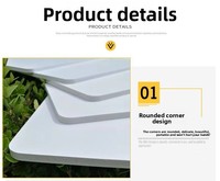 Panneaux et feuilles en mousse PVC lisse de haute qualité, prêts à l'impression, épaisseur 5 mm, format A4, avec service de découpe