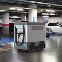 Daoyu DY-EV-60 Nouvelle station de charge mobile rapide DC pour véhicules électriques 60 kW LiFePO4 Robot CCS1 CCS2 Niveau 2 Station de charge portable Entrée 192-380V