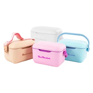 Icemaster Isolé Strapped Portatiles Hard Coolers Box avec Poignée/sangle 6QT Food Grade Pp 6 Canettes Boîte Étanche Plastique 6 Canettes