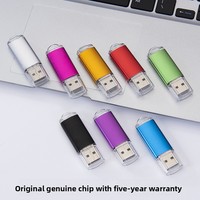 Clé USB 2.0 en métal X619 64 Go Clé USB étanche 128 Go Clé USB 16 Go Clé USB 4 Go/8 Go/32 Go