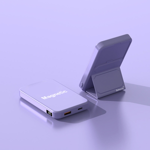 เครื่องชาร์จแบตเตอรี่แบบพกพา PD แม่เหล็กไร้สาย20W แบบไร้สาย <span class=keywords><strong>iPhone</strong></span> 15 <span class=keywords><strong>14</strong></span> 13 12 <span class=keywords><strong>PRO</strong></span> <span class=keywords><strong>MAX</strong></span> 5000mAh 20000mAh ABS - Product Image 5
