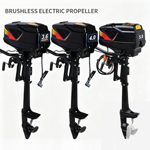 Moteur de bateau de pêche robuste 48V 1200W, moteur marin puissant 18KM/H, moteur de traîne monté sur le transom - Product Image 3