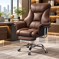 Chaise de bureau de direction pour la maison, chaise d'ordinateur confortable pour longues sessions, fauteuil de direction professionnel A2