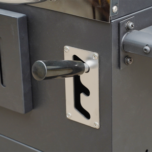 Grand <span class=keywords><strong>barbecue</strong></span> portable à gaz et charbon de bois, double usage, style moderne, pour la maison et les entreprises - Product Image 4