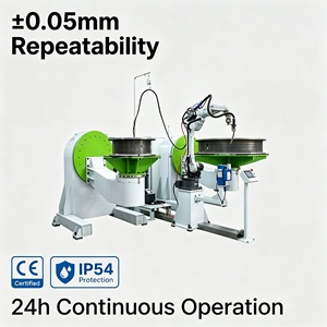 Robot de soudage industriel haute précision à 6 axes avec positionneur double station pour cellule de soudage robotisée de pièces automobiles - Product Image 1