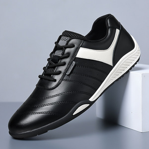 Chaussures de course pour hommes ChuangC, tige en PU, semelle extérieure en caoutchouc, semelle intermédiaire en EVA, doublure en mesh, baskets de sport blanches d'été - Product Image 3