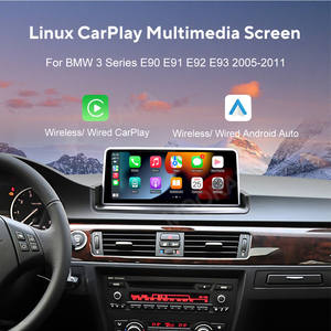 Mookaka 12,3 pulgadas Linux inalámbrico CarPlay pantalla para BMW 3 Series E90 E91 E92 E93 2005-2012 Audio coche Radio GPS DSP - Product Image 3