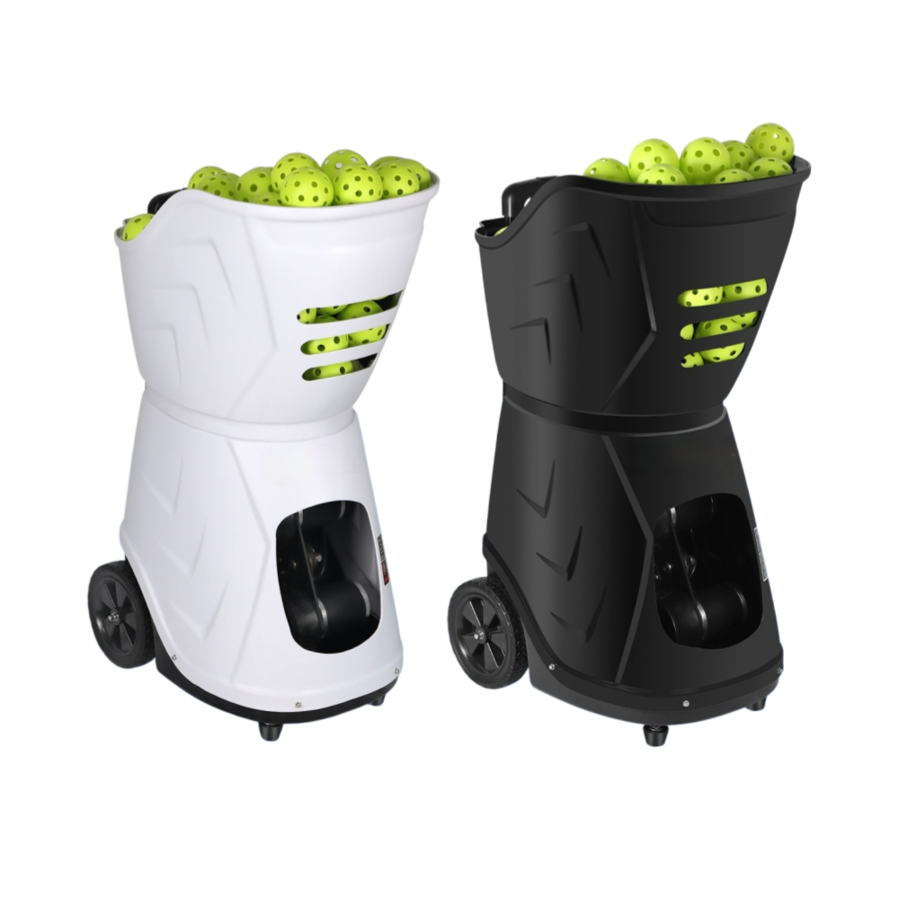 Portable High Capacity Basket Adjustable Speed Spin Control Remote APP Control Training Equipment Pickleball Machine