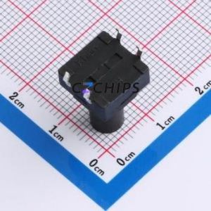 TSW12111-170B511BA Tactile <b>Switch</b> Through hole-4P,11.7x11.5mm <b>Switch</b> Single Pole Single Throw Round Button 2.8N 11.7mm - Product Image 2