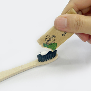 Dùng Một Lần Tre Bàn Chải Đánh Răng 0.1 Oz. Mini Kem Đánh Răng Cao Cấp Chống Khoang Fluoride Du Lịch Kích Thước Tươi Mùi Hương Khách Sạn Đặt Nha Khoa Kit - Product Image 4