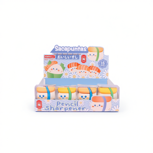 HikidashiQ Pencil Sharpener WB-71067 Manual Mechanical Plastic Standard Size School Office Supply - Product Image 1