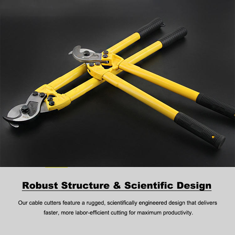 Industrial Grade Long-Handle OEM Cable Cutter Labor-Saving Manual CRV ...