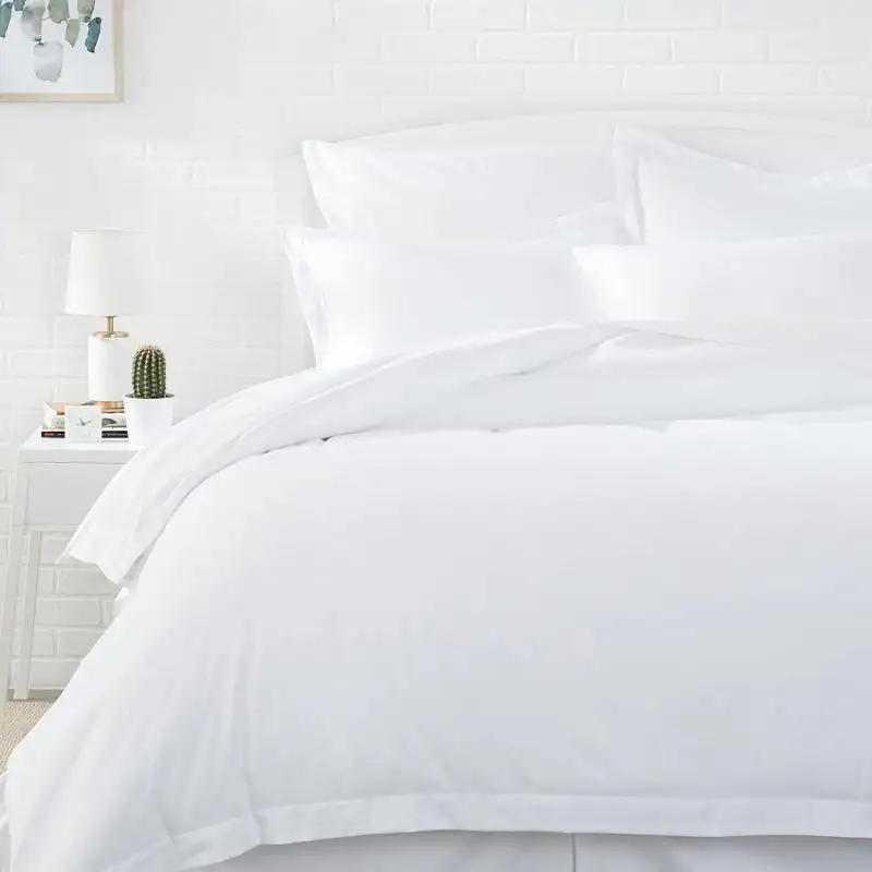 Lençol de cama luxuoso como egípcio, branco, algodão, colcha, cobertor, duvet, capa de cama, para lençol