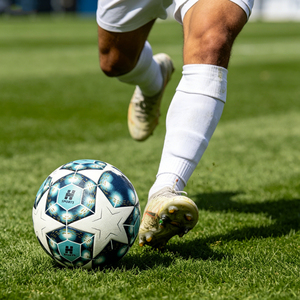 Pallone da <span class=keywords><strong>Calcio</strong></span> Professionale Taglia <span class=keywords><strong>5</strong></span>, Personalizzabile, in Pelle PU Termosaldata, Ideale per Partite e Allenamenti - Product Image 1