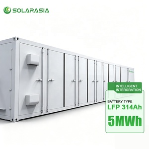 Système de stockage d'énergie solaire tout-en-un Bess Container Lithium Battery 5 Mwh à refroidissement par air pour système de stockage ESS solaire commercial - Product Image 2
