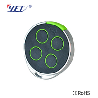 YET2174 - Control Remoto Universal para Puerta de Garaje, 433mhz 315mhz, 4 Botones Circulares, Coloridos, con Código de Aprendizaje