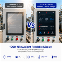 7-Zoll 800*1280 IPS TFT LCD-Display MIPI ILI9881-C04 1000 Nits Sonnenlichtlesbar Kantenbeleuchtete LED-Hintergrundbeleuchtung 60Hz Bildwiederholrate für