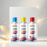Peinture en aérosol acrylique 450 ml, fournisseur chinois, couleur noire, multi-usages, effet chrome, peinture graffiti