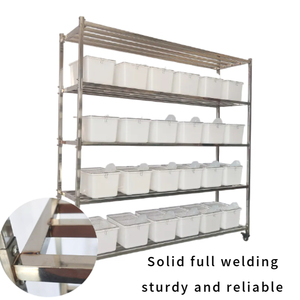 Cage de laboratoire de support de rat d'acier inoxydable de vente chaude pour les cages d'animal familier d'élevage de souris pour l'élevage de rongeurs dans les laboratoires - Product Image 3