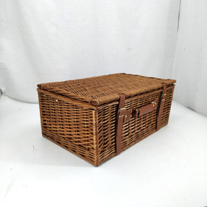 Đặt <span class=keywords><strong>Wicker</strong></span> Giỏ Với Nắp Cho Dã Ngoại Dã Ngoại Giỏ Cách Nhiệt Cesto Dã Ngoại - Product Image 5